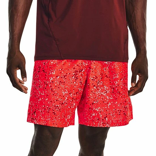 Men's Under Armour Woven Adapt Shorts Tourmaline Teal 14 Men's Under Armour Woven Adapt Shorts Tourmaline Teal - Image 14