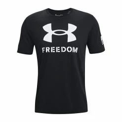 Men's Under Armour Freedom Logo Tee Steel Light Heather -Under Armour SHOP unnamed file 6931