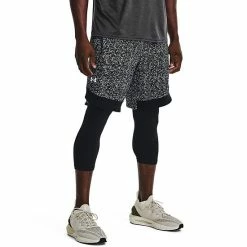 Men's Under Armour Train Stretch Printed Shorts Black White 11 Men's Under Armour Train Stretch Printed Shorts Black White -Under Armour SHOP unnamed file 6962