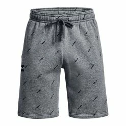 Men's Under Armour Printed Rival Fleece Shorts Pitch Gray 12 Men's Under Armour Printed Rival Fleece Shorts Pitch Gray -Under Armour SHOP unnamed file 6983