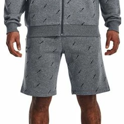 Men's Under Armour Printed Rival Fleece Shorts Pitch Gray 14 Men's Under Armour Printed Rival Fleece Shorts Pitch Gray -Under Armour SHOP unnamed file 6985