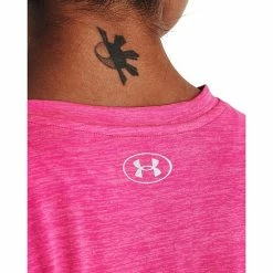 Women's Under Armour Tech™ Twist Script Logo Tee Black White 12 Women's Under Armour Tech™ Twist Script Logo Tee Black White -Under Armour SHOP unnamed file 6997