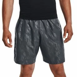 Big & Tall Under Armour Emboss Woven Shorts Academy