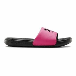 Under Armour Ansa Kids' Slide Sandals Black Pink