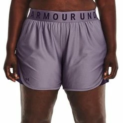 Plus Size Under Armour Play Up Shorts 3.0 Black Pink -Under Armour SHOP unnamed file 7046