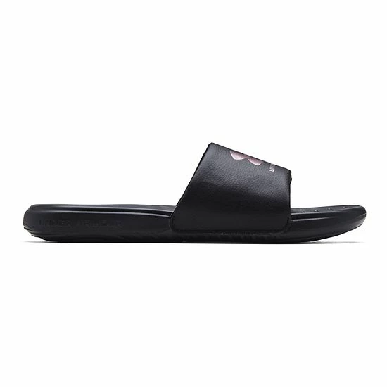 Under Armour Ansa Graphic Logo Men's Slide Sandals Phoenix Fire Black 6 Under Armour Ansa Graphic Logo Men's Slide Sandals Phoenix Fire Black - Image 6