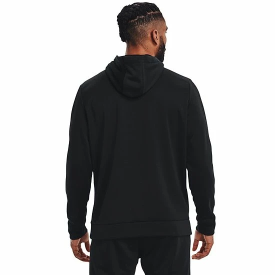 Men's Under Armour Big Logo Fleece Hoodie Royal 2 Men's Under Armour Big Logo Fleece Hoodie Royal - Image 2