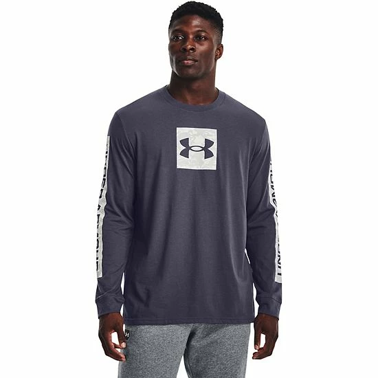Men's Under Armour Camo Boxed Sportstyle Tee Black 9 Men's Under Armour Camo Boxed Sportstyle Tee Black - Image 9