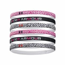 Girls Under Armour 6-Pack Graphic Head Bands Pink Sugar Black -Under Armour SHOP unnamed file 7158
