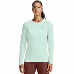 Women's Under Armour Tech Long Sleeve Tee Seaglass Blue -Under Armour SHOP unnamed file 7165