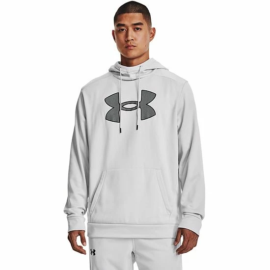 Men's Under Armour Big Logo Fleece Hoodie Royal 8 Men's Under Armour Big Logo Fleece Hoodie Royal - Image 8