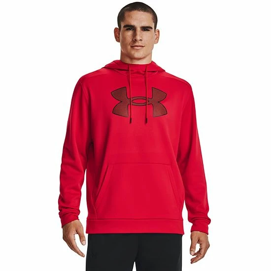 Men's Under Armour Big Logo Fleece Hoodie Royal 10 Men's Under Armour Big Logo Fleece Hoodie Royal - Image 10