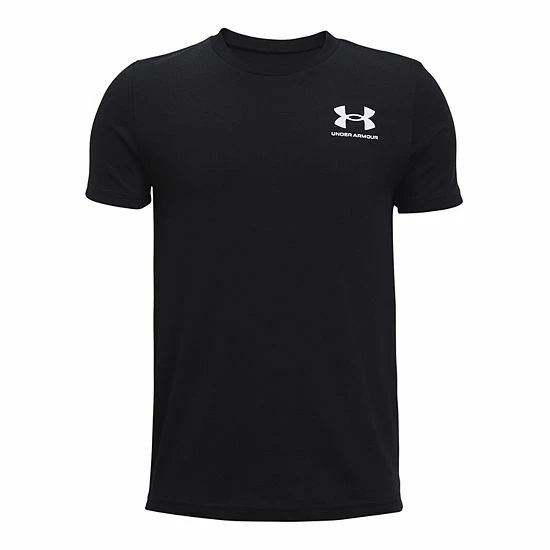 Boys 8-20 Under Armour Sportstyle Tee Pitch Gray 1 Boys 8-20 Under Armour Sportstyle Tee Pitch Gray