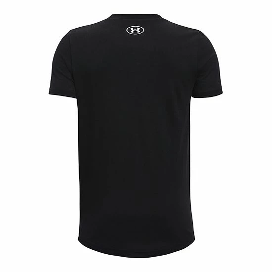 Boys 8-20 Under Armour Sportstyle Tee Pitch Gray 2 Boys 8-20 Under Armour Sportstyle Tee Pitch Gray - Image 2