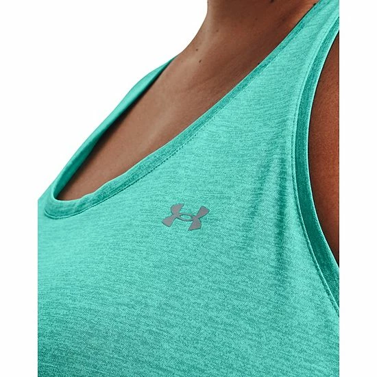 Plus Size Under Armour Tech Twist Tank Top Summer Lime 4 Plus Size Under Armour Tech Twist Tank Top Summer Lime - Image 4