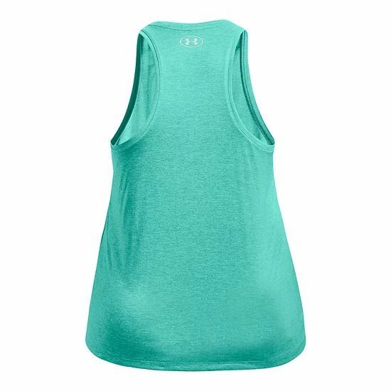 Plus Size Under Armour Tech Twist Tank Top Summer Lime 6 Plus Size Under Armour Tech Twist Tank Top Summer Lime - Image 6