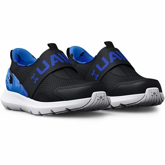 Under Armour Surge 3 Infant/Toddler Slip-On Running Shoes Black 3 Under Armour Surge 3 Infant/Toddler Slip-On Running Shoes Black - Image 3