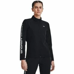 Women's Under Armour OutRun The Rain II Water-Resistant Track Jacket Black -Under Armour SHOP unnamed file 7265