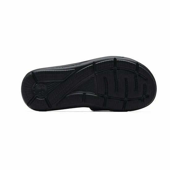 Under Armour Ignite VI Kids' Graphic Strap Slide Sandals Black 3 Under Armour Ignite VI Kids' Graphic Strap Slide Sandals Black - Image 3