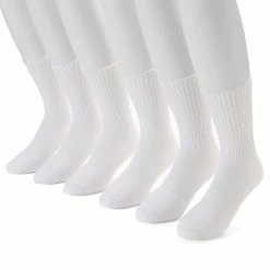Men's Under Armour 6-pack Training Cotton Performance Crew Socks True Gray Black