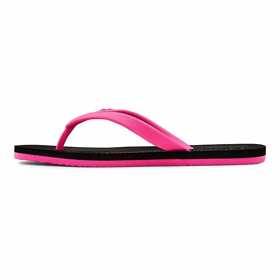 Under Armour Atlantic Dune II Preschool Kids' Flip Flop Sandals Black Pink Surge 2 Under Armour Atlantic Dune II Preschool Kids' Flip Flop Sandals Black Pink Surge - Image 2
