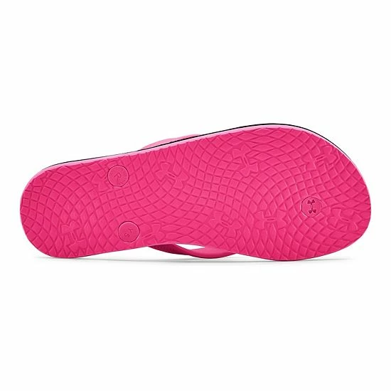 Under Armour Atlantic Dune II Preschool Kids' Flip Flop Sandals Black Pink Surge 3 Under Armour Atlantic Dune II Preschool Kids' Flip Flop Sandals Black Pink Surge - Image 3