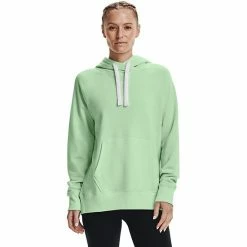 Women's Under Armour Rival Fleece Hoodie 001 Black -Under Armour SHOP unnamed file 7296