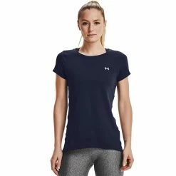 Women's Under Armour HeatGear® Crewneck Tee Pink Punk -Under Armour SHOP unnamed file 7321