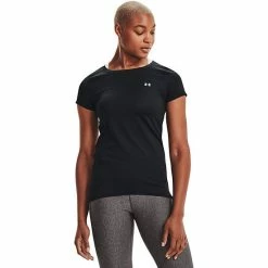Women's Under Armour HeatGear® Crewneck Tee Pink Punk -Under Armour SHOP unnamed file 7326