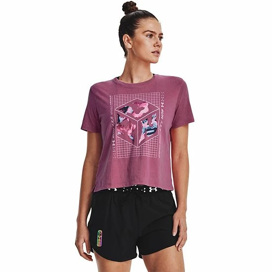 Women's Under Armour Run Anywhere Tee 1 Women's Under Armour Run Anywhere Tee