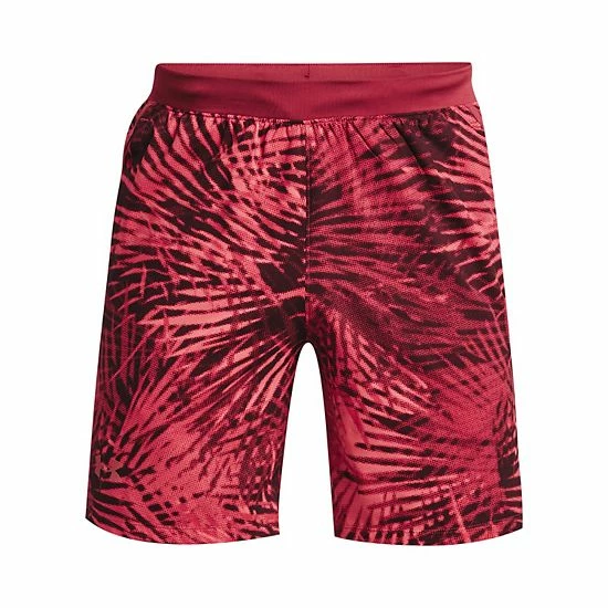 Men's Under Armour Printed Launch Running Shorts Black Rose 6 Men's Under Armour Printed Launch Running Shorts Black Rose - Image 6