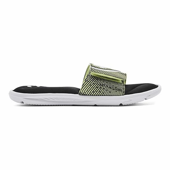 Under Armour Ignite VI Men's Graphic Strap Slide Sandals Black Cerise Royal 6 Under Armour Ignite VI Men's Graphic Strap Slide Sandals Black Cerise Royal - Image 6