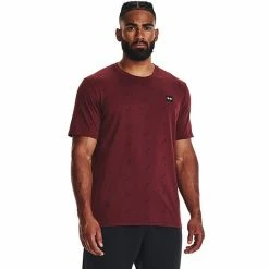 Men's Under Armour Micro Branded Tee Chestnut Red -Under Armour SHOP unnamed file 7370