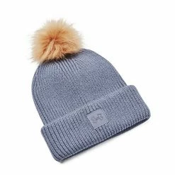 Women's Under Armour Halftime Cable Knit Beanie White