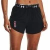 Women's Under Armour Run Anywhere High-Rise Shorts Black