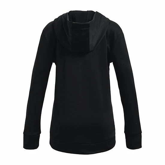 Girls 7-16 Under Armour Iridescent Logo Armour Fleece Hoodie Radar Blue 2 Girls 7-16 Under Armour Iridescent Logo Armour Fleece Hoodie Radar Blue - Image 2