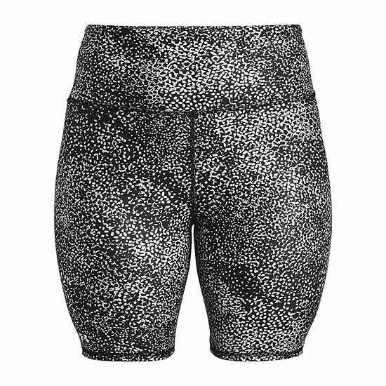 Plus Size Under Armour HeatGear® Printed 8-Inch Bike Shorts 5 Plus Size Under Armour HeatGear® Printed 8-Inch Bike Shorts - Image 5