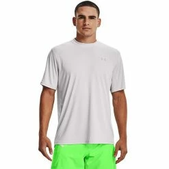 Men's Under Armour Drift Tide UA Tech™ Knit Performance Crewneck Tee Team Orange -Under Armour SHOP unnamed file 7480