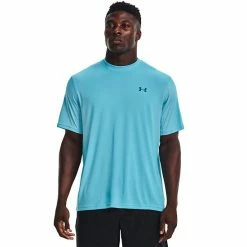 Men's Under Armour Drift Tide UA Tech™ Knit Performance Crewneck Tee Team Orange -Under Armour SHOP unnamed file 7481
