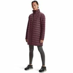 Women's Under Armour Hooded Insulate Parka Jacket Ash Plum Black 16 Women's Under Armour Hooded Insulate Parka Jacket Ash Plum Black -Under Armour SHOP unnamed file 7509