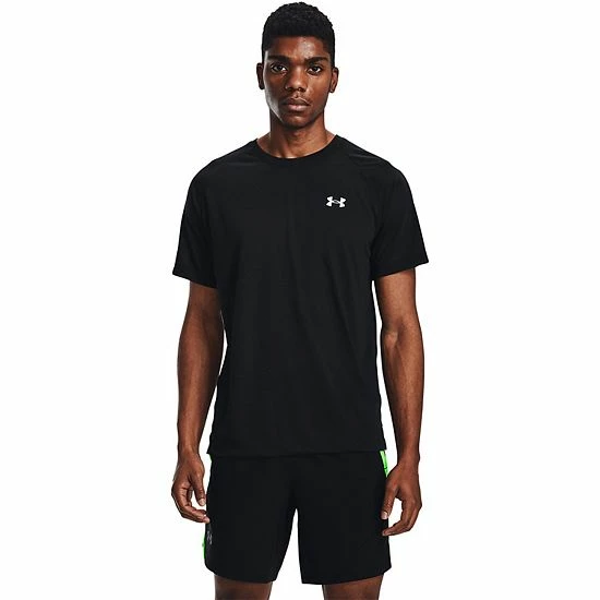Men's Under Armour UA Streaker Run Short Sleeve Shirt Black Rose 8 Men's Under Armour UA Streaker Run Short Sleeve Shirt Black Rose - Image 8