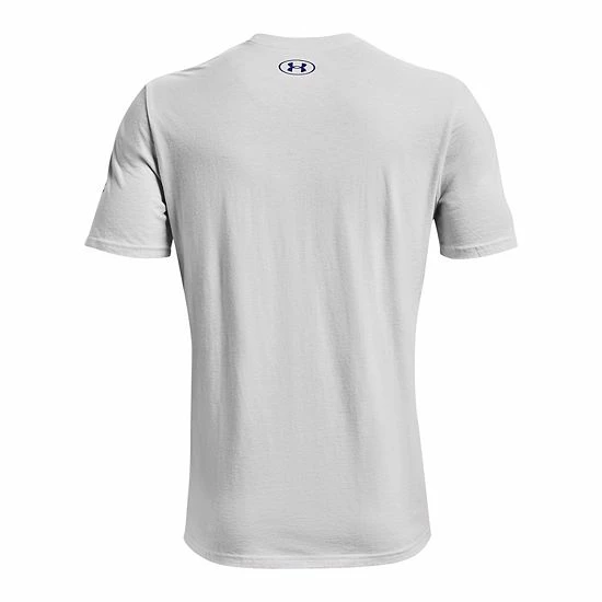 Big & Tall Under Armour Freedom Big Flag Logo Lockup Tee 014 Halo Gray 5 Big & Tall Under Armour Freedom Big Flag Logo Lockup Tee 014 Halo Gray - Image 5