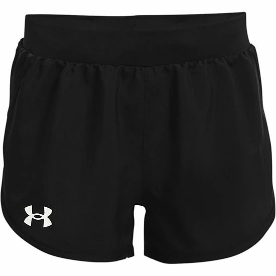 Girls 7-16 Under Armour Fly By Shorts Cerise 3 Girls 7-16 Under Armour Fly By Shorts Cerise - Image 3