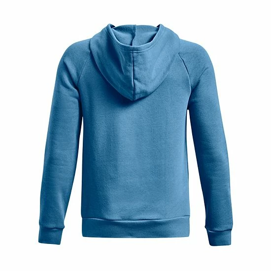 Boys 8-20 Under Armour Big Logo Fill Rival Fleece Hoodie Chicago Blue 2 Boys 8-20 Under Armour Big Logo Fill Rival Fleece Hoodie Chicago Blue - Image 2