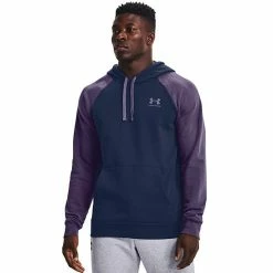 Men's Under Armour Rival Fleece Colorblock Hoodie Concrete 19 Men's Under Armour Rival Fleece Colorblock Hoodie Concrete -Under Armour SHOP unnamed file 7729