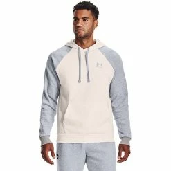 Men's Under Armour Rival Fleece Colorblock Hoodie Concrete 23 Men's Under Armour Rival Fleece Colorblock Hoodie Concrete -Under Armour SHOP unnamed file 7733