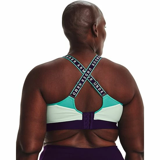 Plus Size Under Armour Infinity High-Impact Sports Bra Dash Pink 2 Plus Size Under Armour Infinity High-Impact Sports Bra Dash Pink - Image 2