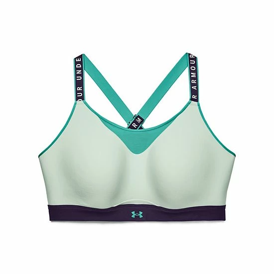 Plus Size Under Armour Infinity High-Impact Sports Bra Dash Pink 4 Plus Size Under Armour Infinity High-Impact Sports Bra Dash Pink - Image 4