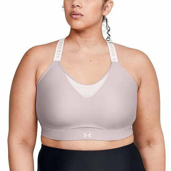 Plus Size Under Armour Infinity High-Impact Sports Bra Dash Pink 11 Plus Size Under Armour Infinity High-Impact Sports Bra Dash Pink - Image 11