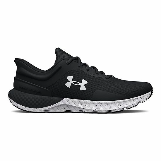 Under Armour Charged Escape 4 Men's Running Shoes Black White 1 Under Armour Charged Escape 4 Men's Running Shoes Black White